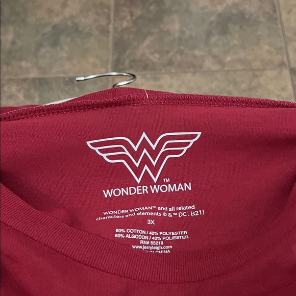 Dark Red Short Sleeve Tee - Picture 8 of 8